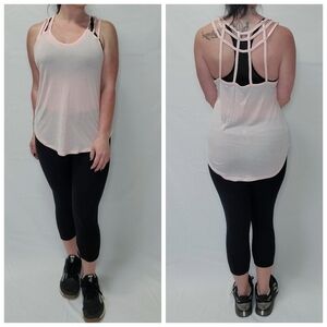 Athleisure Activewear 3pc Outfit Set - Leggings, Tank, & Sports Bra